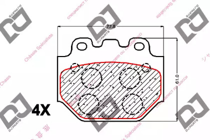 DJ PARTS BP1539